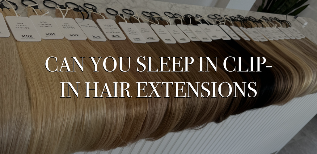 Can You Sleep in Clip-In Hair Extensions?