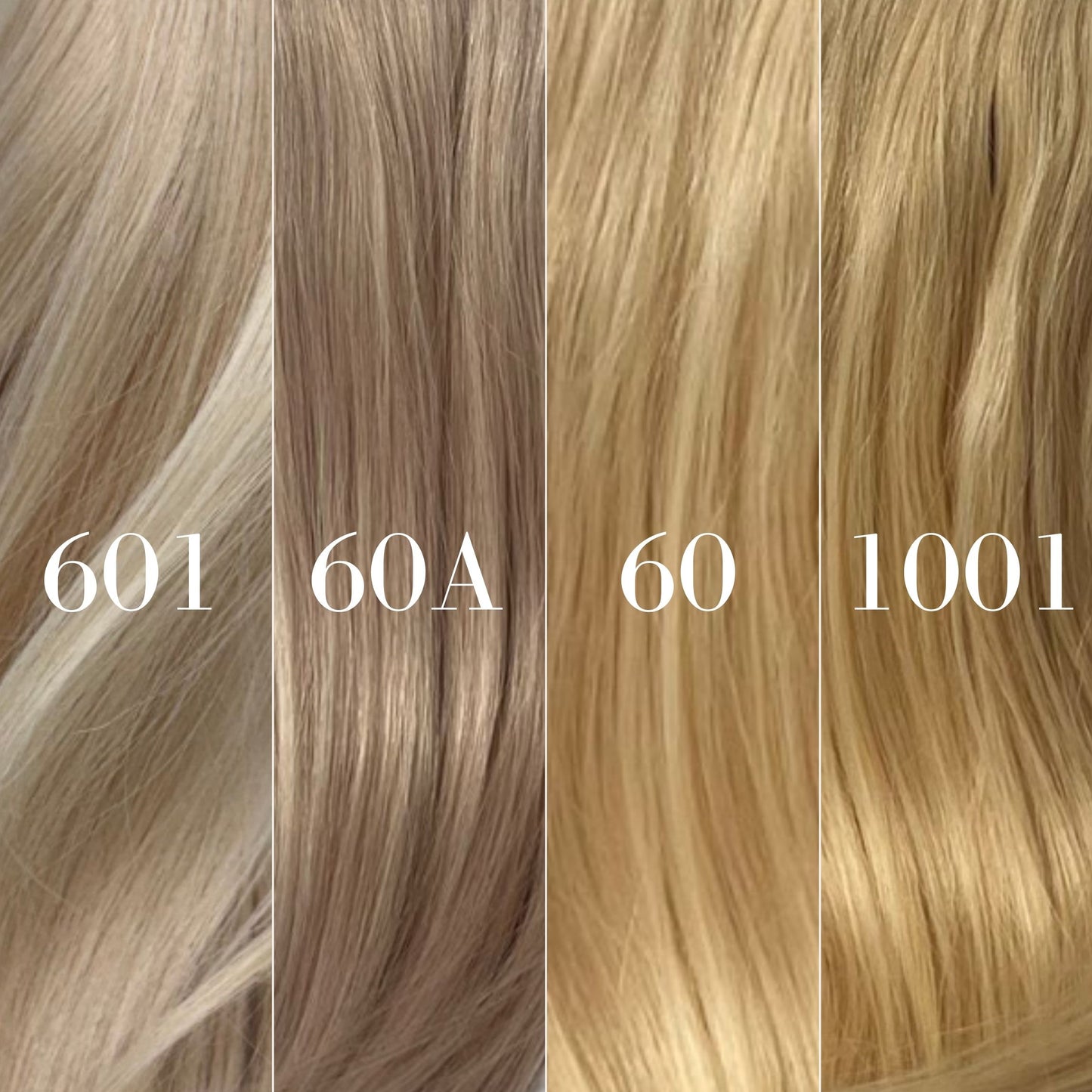 400G Blonde Bundle (20inch, 100G each shade)