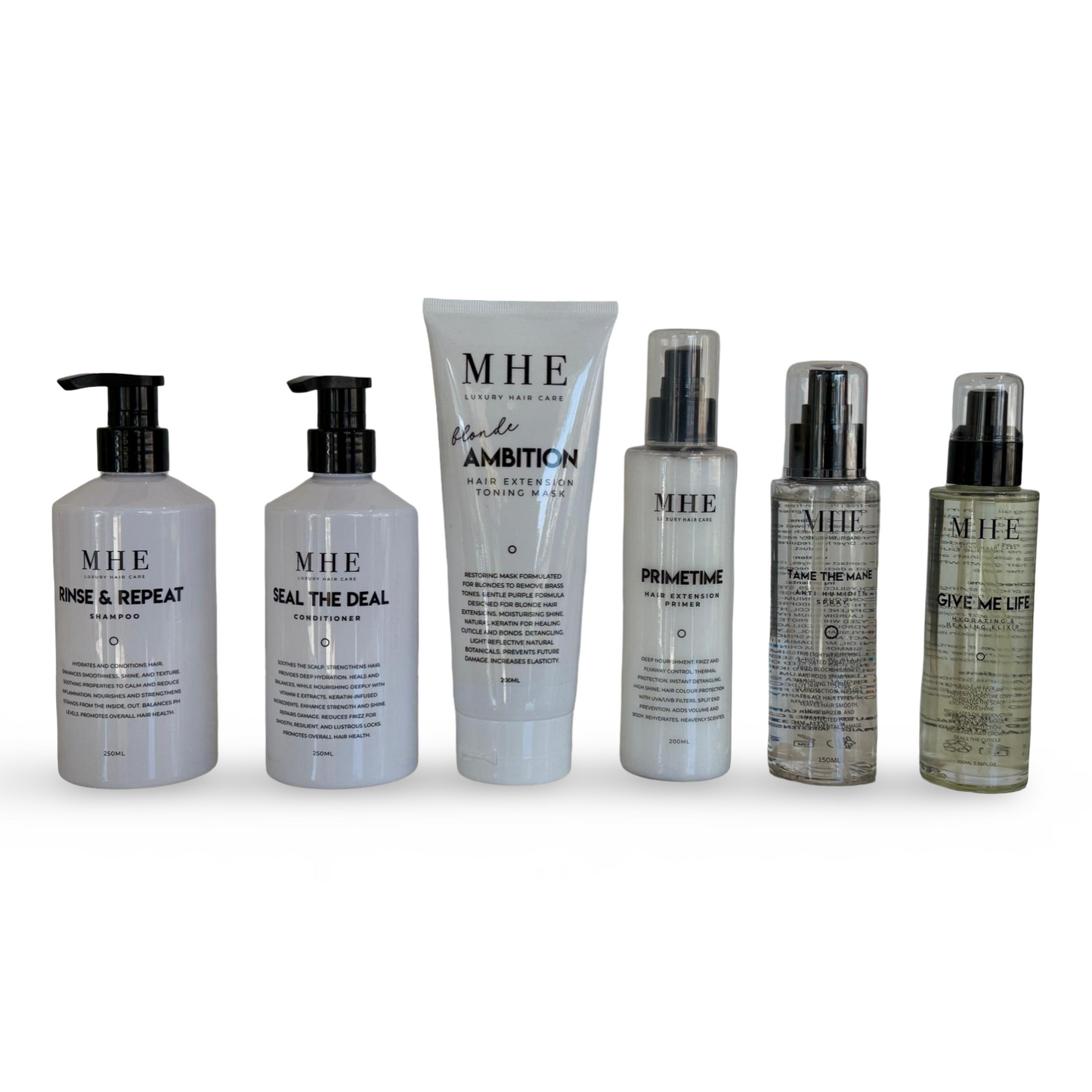 MHE Hair Care Complete Salon Stock (24 Products)