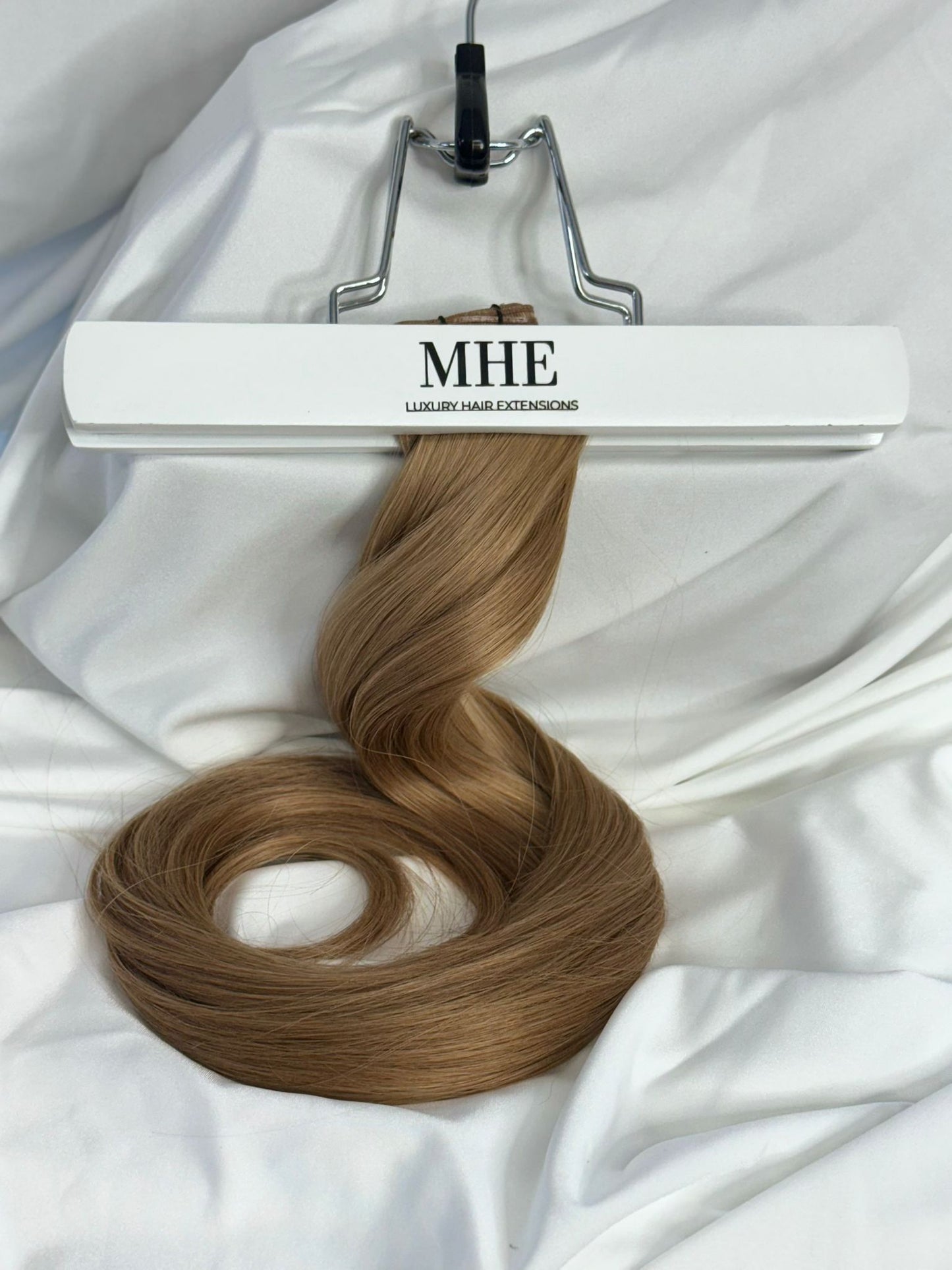 '50G' WEFT HAIR-8/18 SALTY CARAMEL MIX