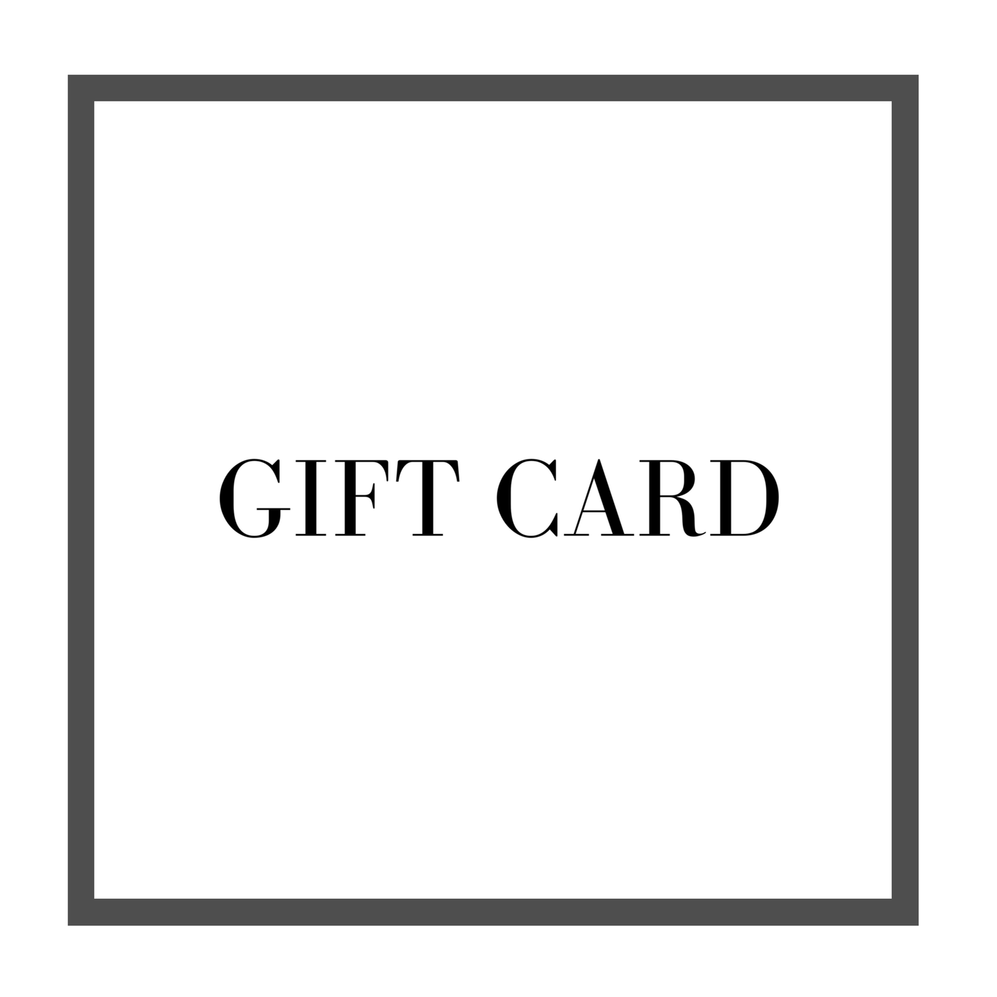 gift card