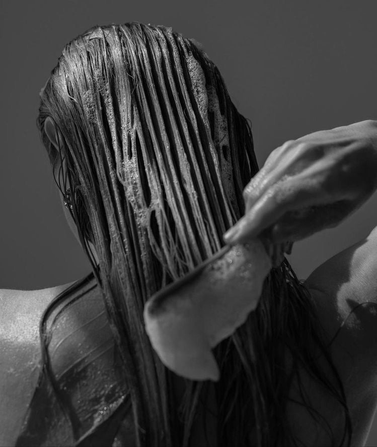 Choosing a purple shampoo for hair extensions
