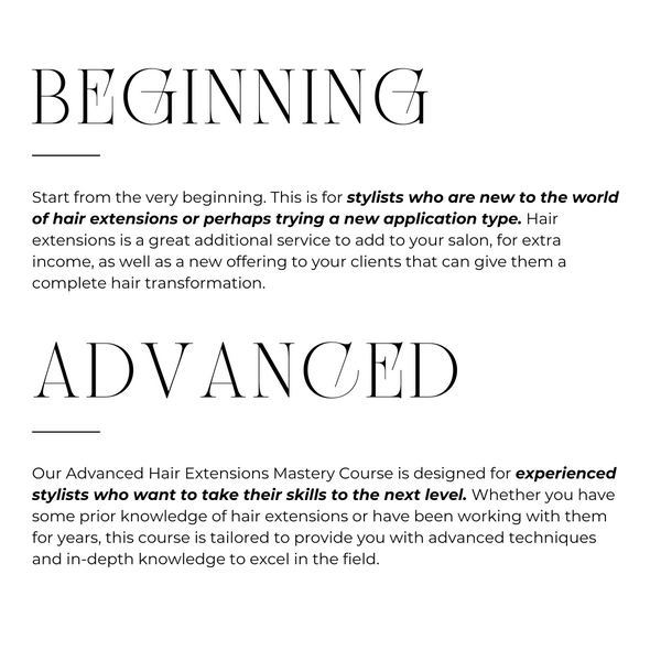 WEFT EXTENSION TRAINING & EDUCATION