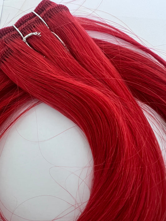 '50G' CLEARANCE WEFT HAIR- RED RED RED