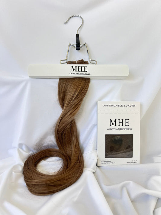 '50G' MICROBEAD EXTENSIONS-6-Light chestnut