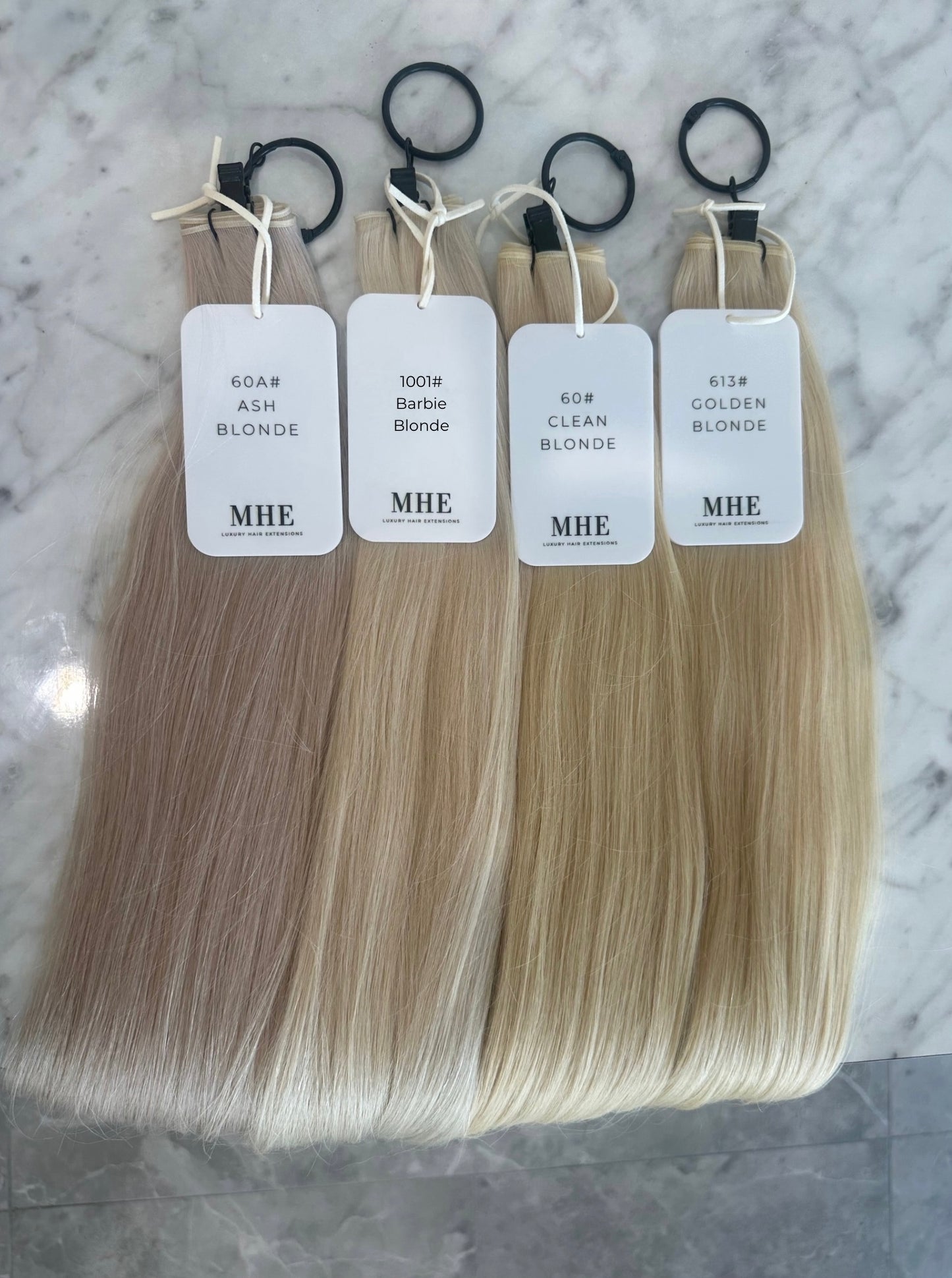 400G Blonde Bundle (20inch, 100G each shade)