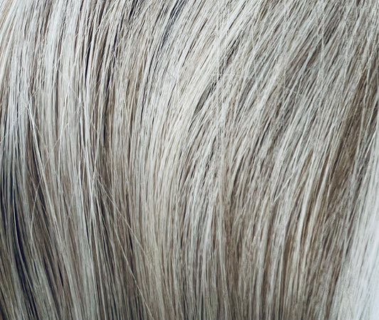 '50G' ULTIMATE SIGNATURE WEFT HAIR-6/60A LIGHT CHESTNUT BROWN & SUPER ASH BLONDE 70/30 in