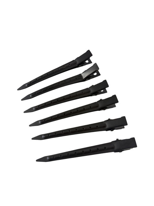 Large Black Weft clips