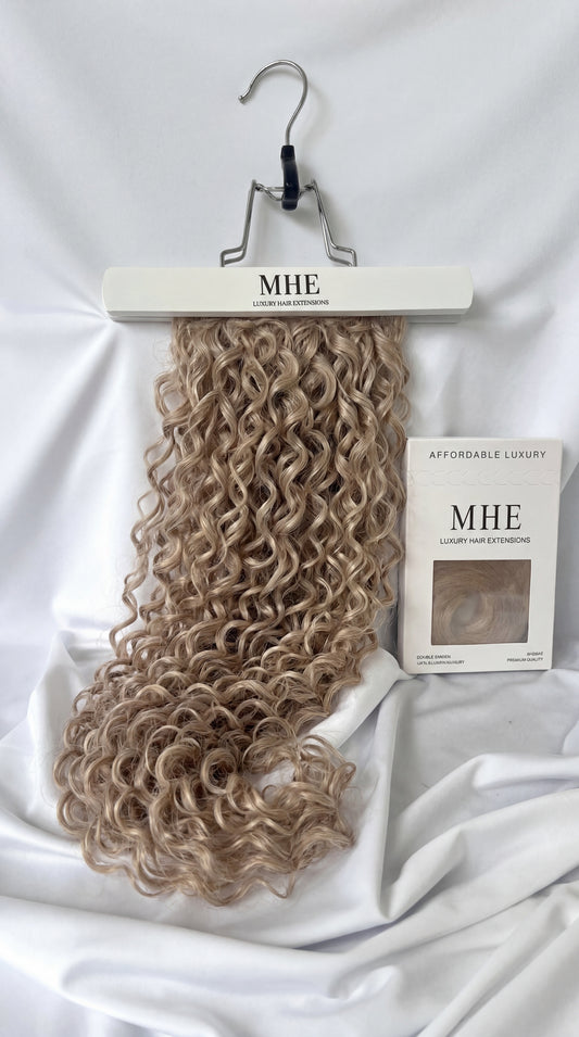 TAPE IN HAIR EXTENSIONS-60A-CURLY- 24”