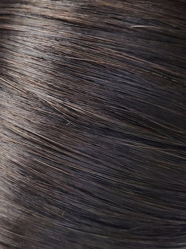 TAPE IN HAIR EXTENSIONS-1b-Darkest Brown-24 inch