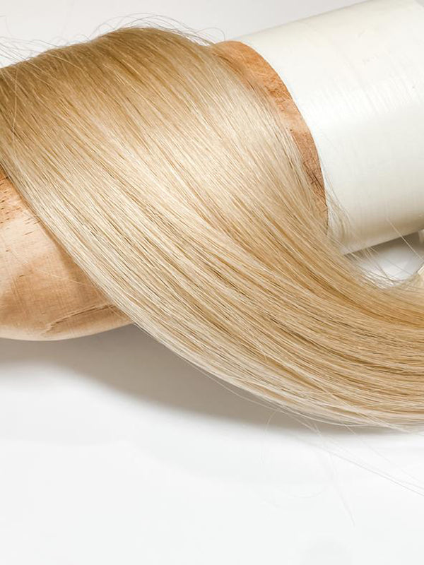 weft hair-20-creamy blonde 20 inch