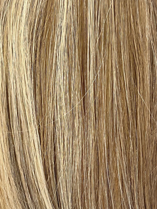Clip in hair extensions 6/60 Light Chestnut Brown & Clean Blonde 