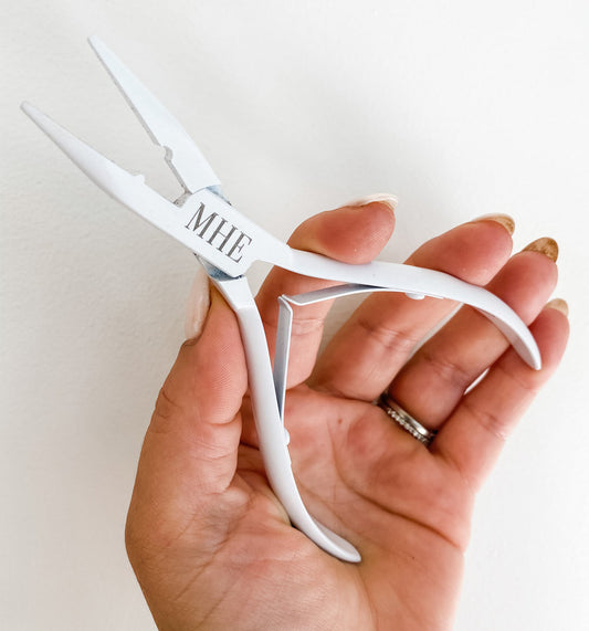 STAINLESS STEEL WHITE TAPE SEALING PLIERS