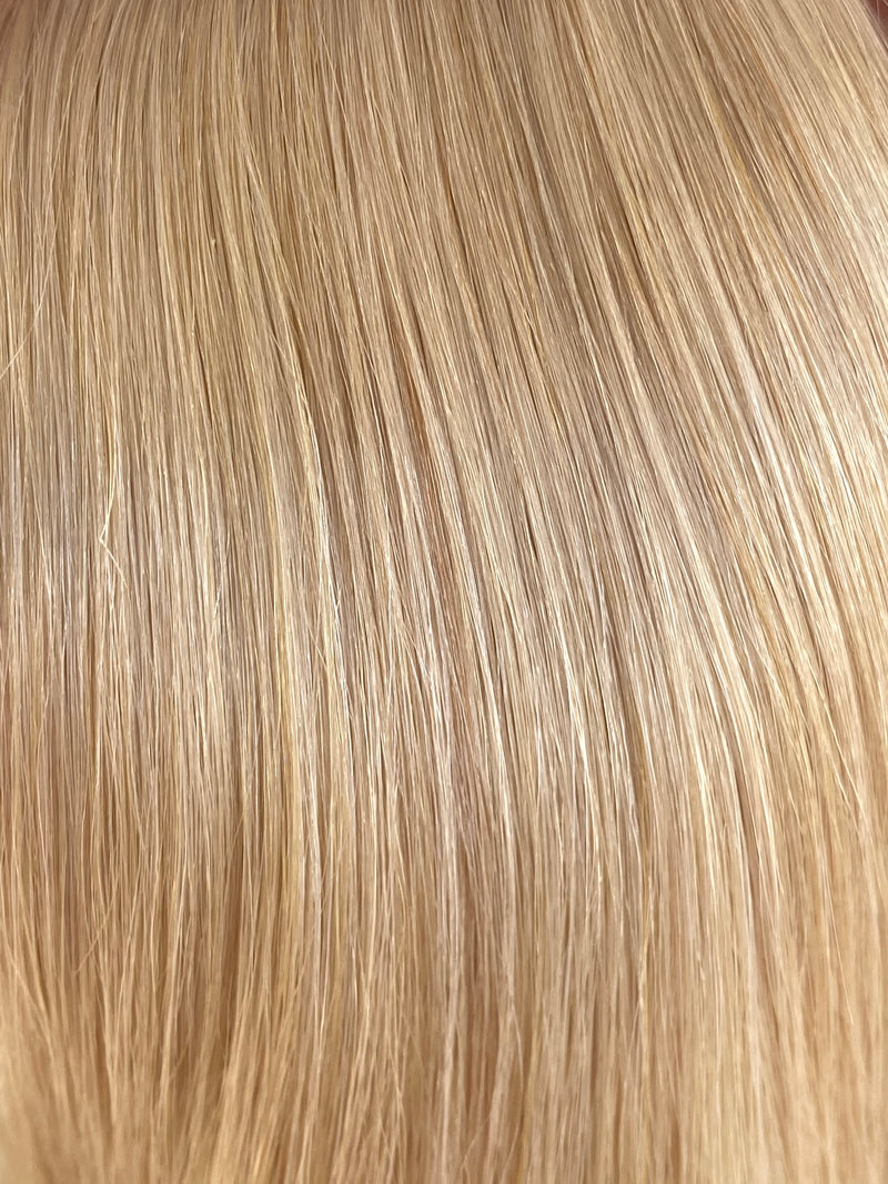 weft hair-20-creamy blonde 24 inch