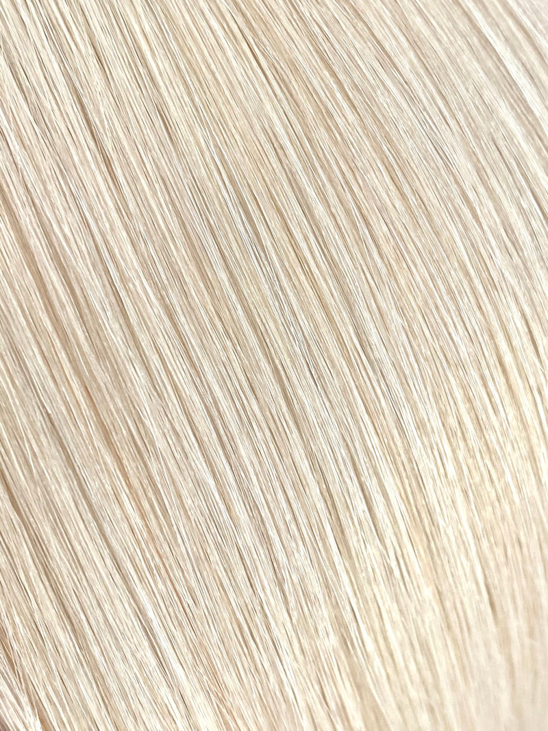 weft hair-601 purest blonde 24 inch