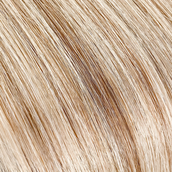 weft hair-6/60 light chestnut brown & blonde 20 inch 70/30