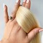 tape in hair extensions-613-platinum blonde