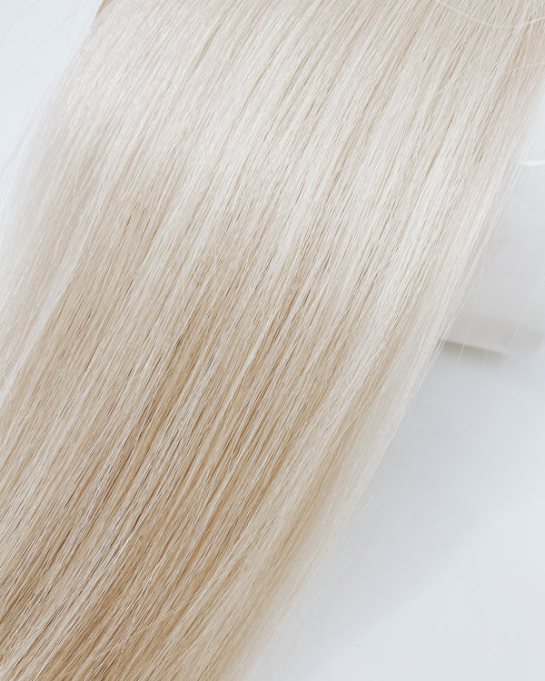 genius signature weft hair-601 purest blonde 20 inch
