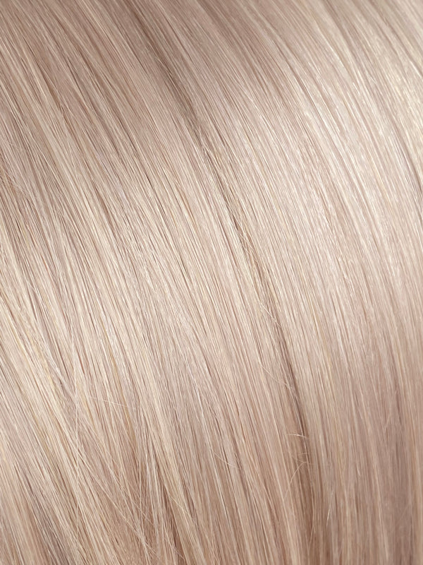 weft hair 60ga-gold/ash blonde 20 inch