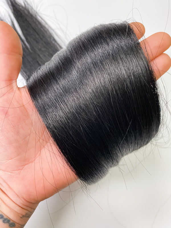 tape in hair extensions-1-black-20 inch