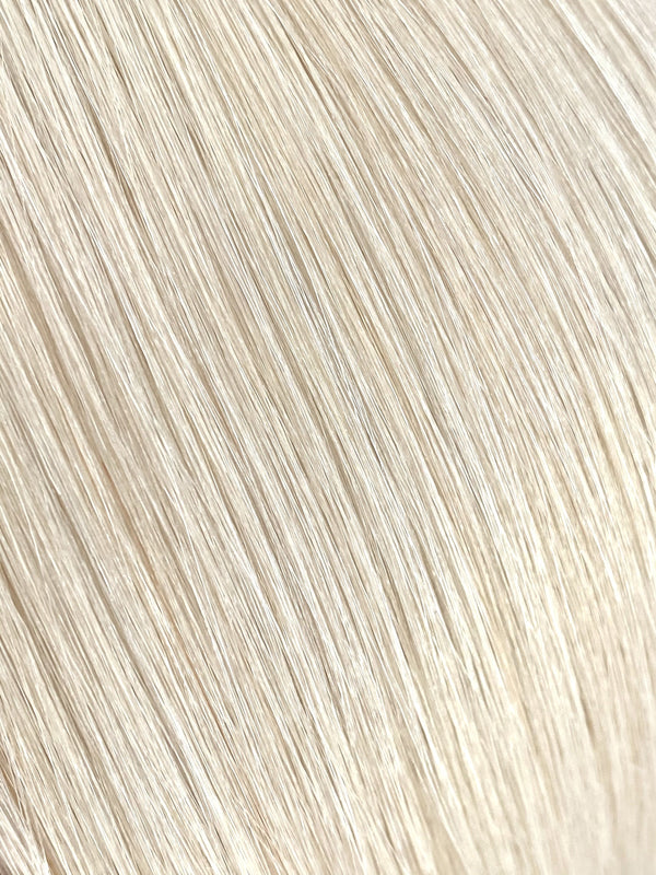 exclusive tape in hair extensions-601 purest blonde-24 inch