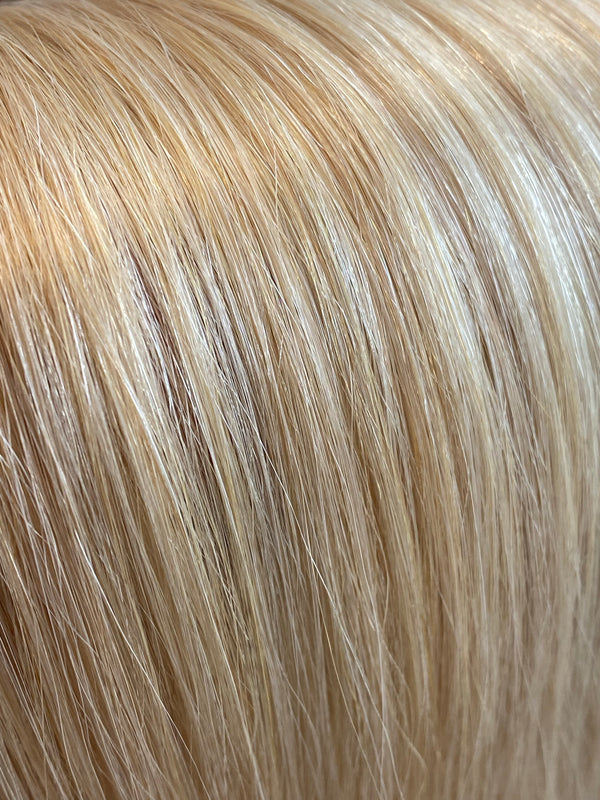 weft hair-18/60-honey blonde & clean blonde 20 inch