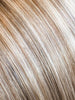 weft hair-6/60a light chestnut brown & ash blonde 20inch 70/30