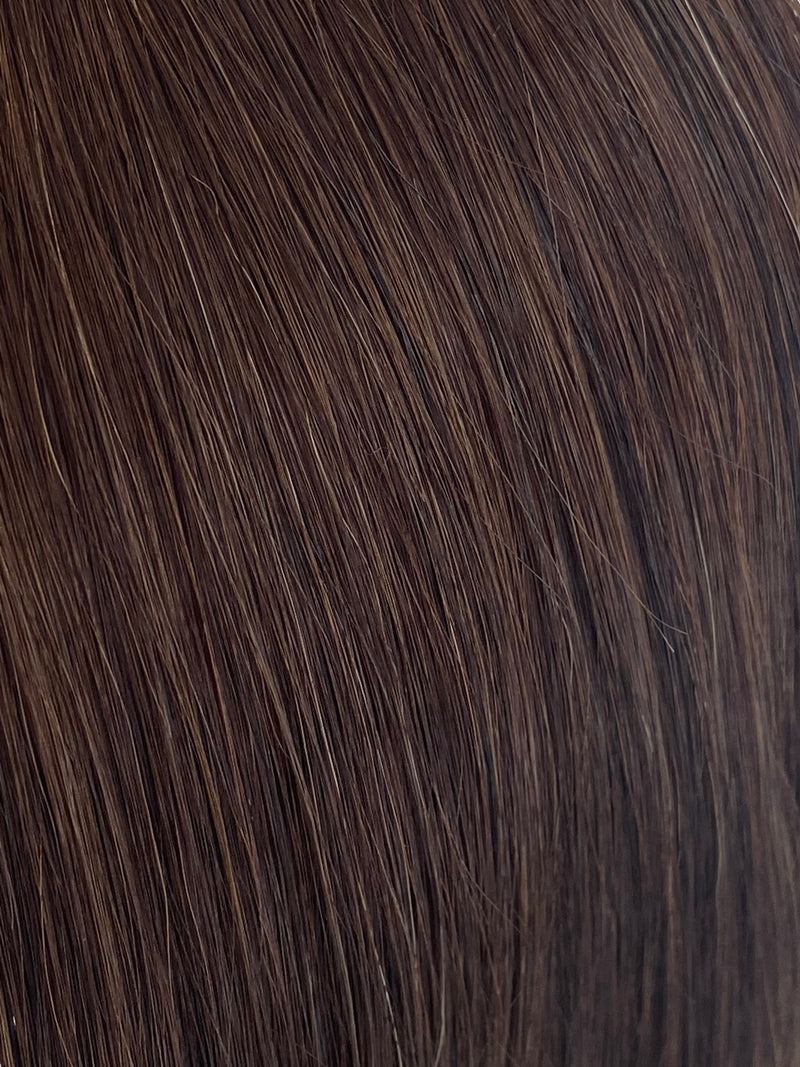 weft hair-2-medium brown 24inch