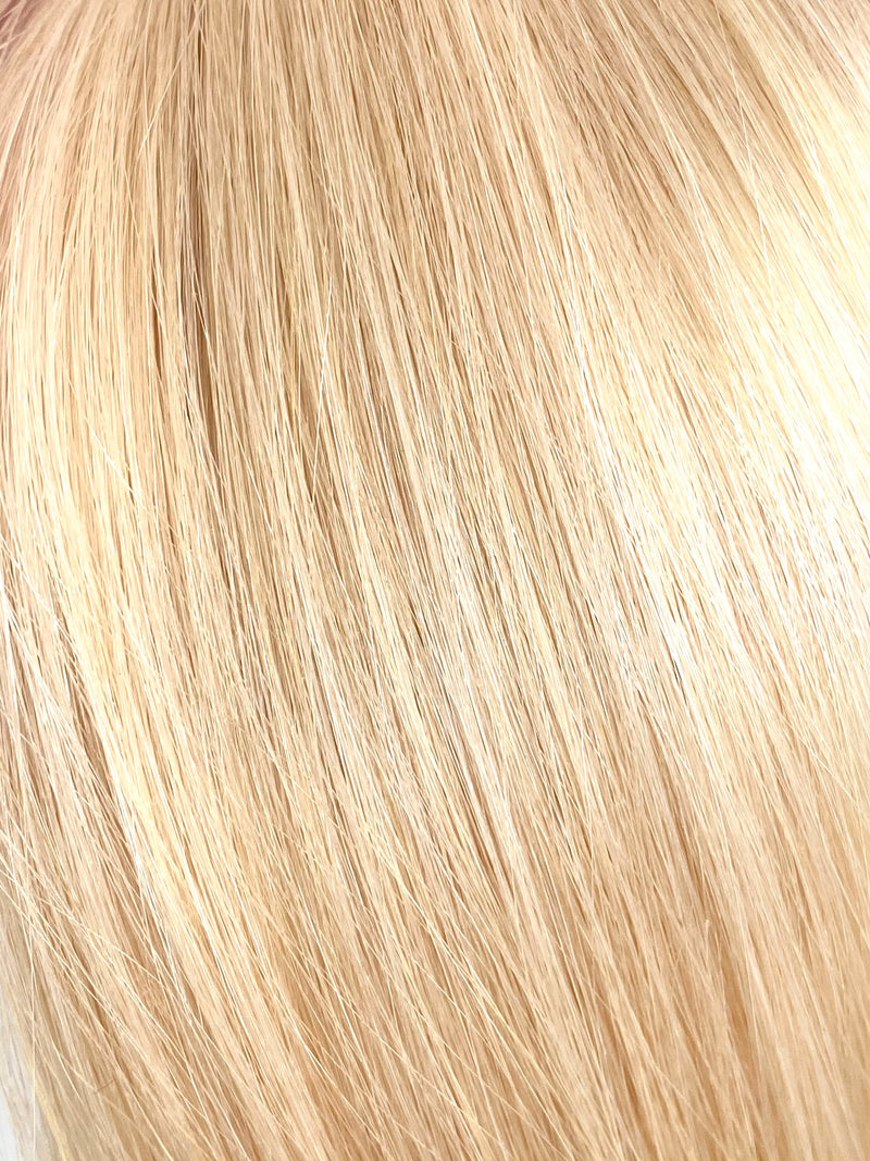 weft hair-60-clean blonde 24 inch