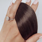 weft hair-2-medium brown 20inch