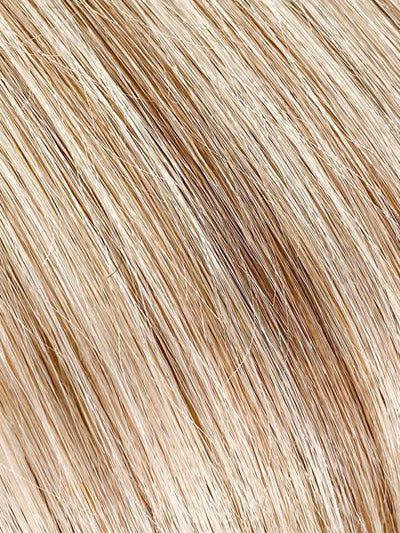 genius signature weft hair-6/60 light chestnut brown & blonde 20 inch 70/30 50g