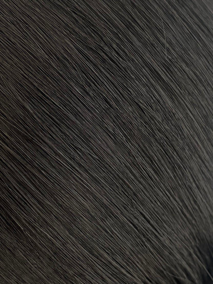 weft hair-1-black 20 inch